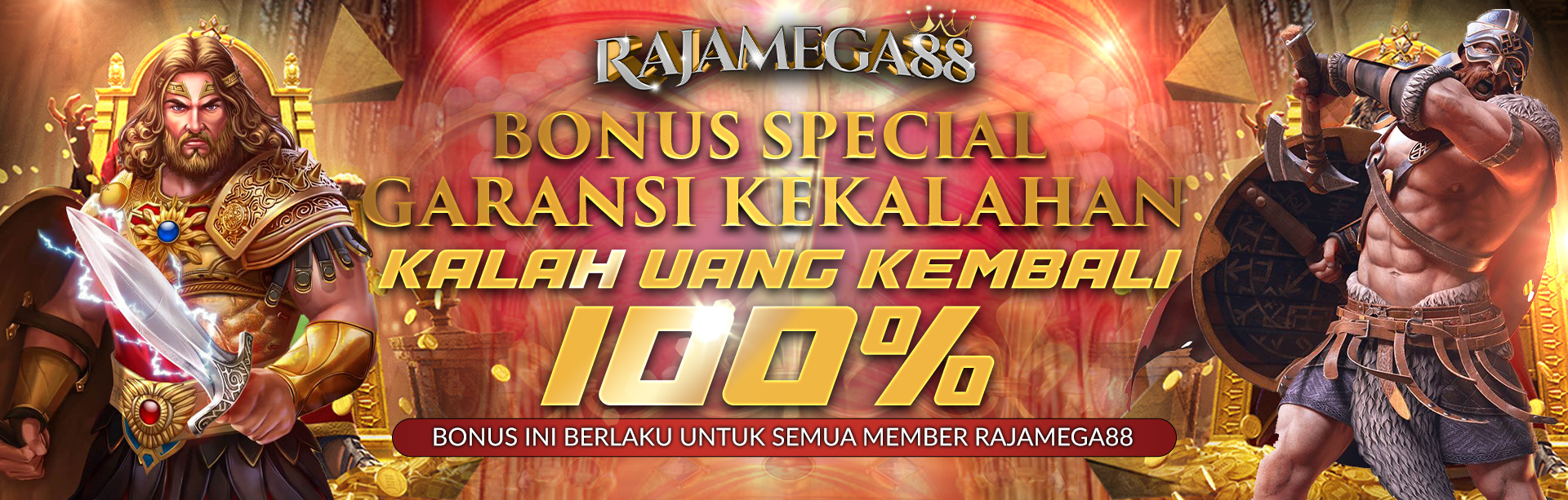 GARANSI KEKALAHAN 100%