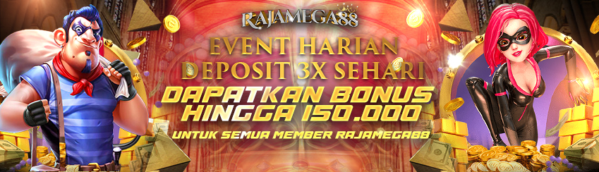 EVENT HARIAN DEPOSIT 3 X SEHARI