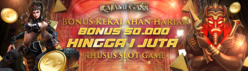 BONUS HARIAN SLOT GAMES      UP TO IDR 1.000.000